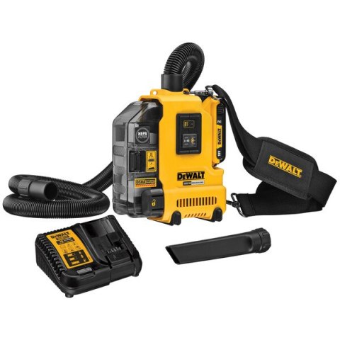 DEWALT ODKURZACZ UNIWERSALNY ODSYSACZ PYŁU 18V XR 1*2.0AH