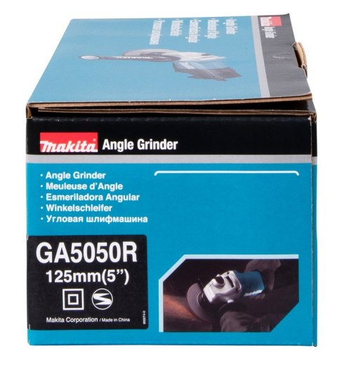 MAKITA SZLIFIERKA KĄTOWA 125MM 1300W ANTY-RSTART MAKITA SZLIFIERKA KĄTOWA 125MM 1300W ANTY-RSTART