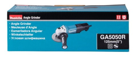 MAKITA SZLIFIERKA KĄTOWA 125MM 1300W ANTY-RSTART MAKITA SZLIFIERKA KĄTOWA 125MM 1300W ANTY-RSTART