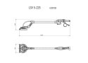 METABO SZLIFIERKA ŻYRAFA DO GIPSU LSV 5-225