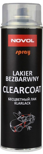 NOVOL SPRAY CLEARCOAT LAKIER BEZBARWNY 500 ML