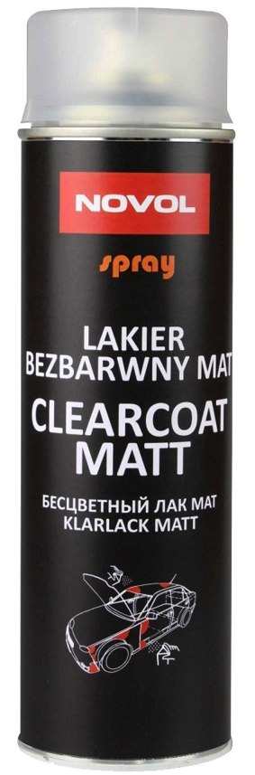 NOVOL SPRAY LAKIER BEZBARWNY MATOWY 500 ML