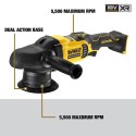 DEWALT POLERKA ROTACYJNO-MIMOŚRODOWA 18V XR 125MM 0*AH