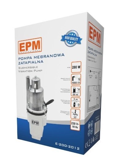 EPM POMPA MEMBRANOWA 280W DOROTA EPM POMPA MEMBRANOWA 280W DOROTA