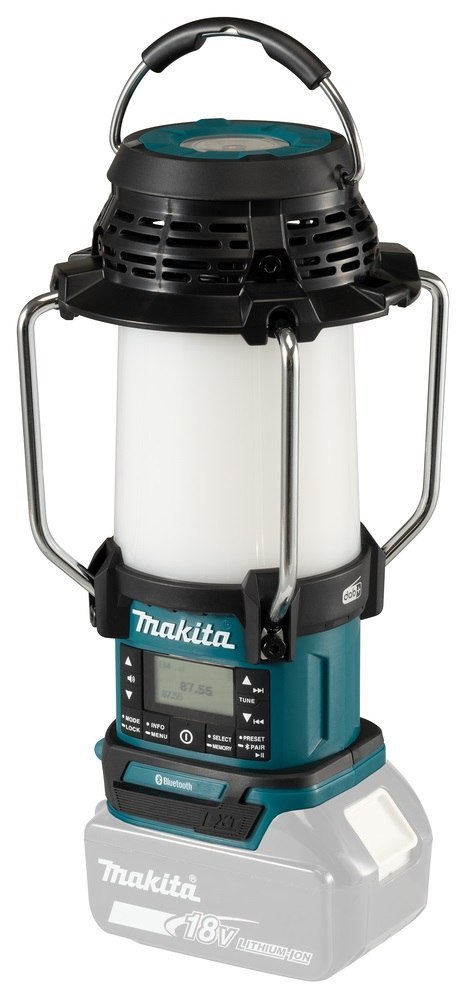 MAKITA ODBIORNIK RADIOWY Z LAMPĄ I LATARKĄ 18V AM/FM/DAB BLUETOOTH