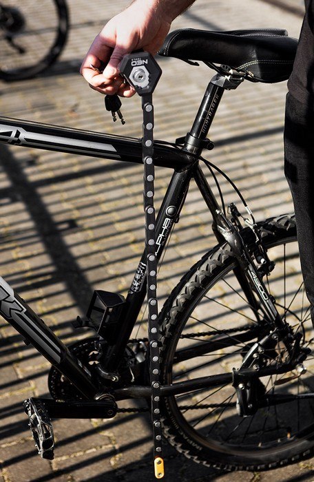 NEO ZABEZPIECZENIE ROWERU NA KLUCZ, SKŁADANE NEO ZABEZPIECZENIE ROWERU NA KLUCZ, SKŁADANE
