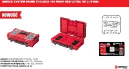 QBRICK SKRZYNKA NARZĘDZIOWA QBRICK SYSTEM PRIME TOOLBOX 150 PROFI