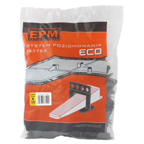 EPM SYSTEM UKŁADANIA PŁYTEK ECO 100 KLIPSÓW 2MM