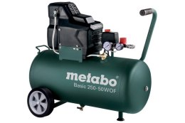 METABO KOMPRESOR BEZOLEJOWY 50L BASIC 250-50 W OF