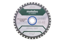 METABO PIŁA TARCZOWA STEEL CUT CLASSIC 165*20MM Z40