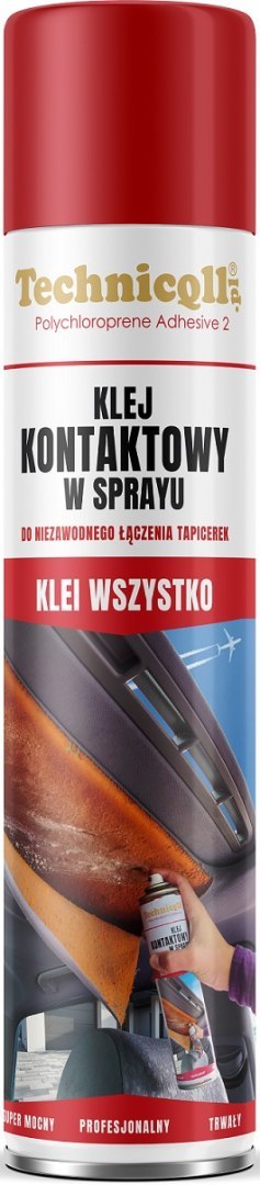 TECHNICQLL KLEJ KONTAKTOWY W SPRAYU 300ML