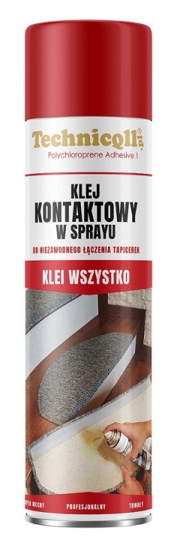 TECHNICQLL KLEJ KONTAKTOWY W SPRAYU 500ML