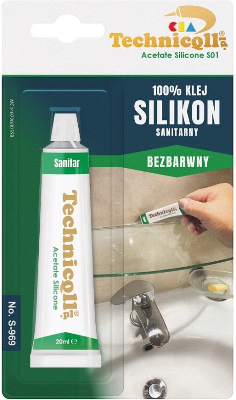 TECHNICQLL SILIKON SANITARNY BEZBARWNY 20ML