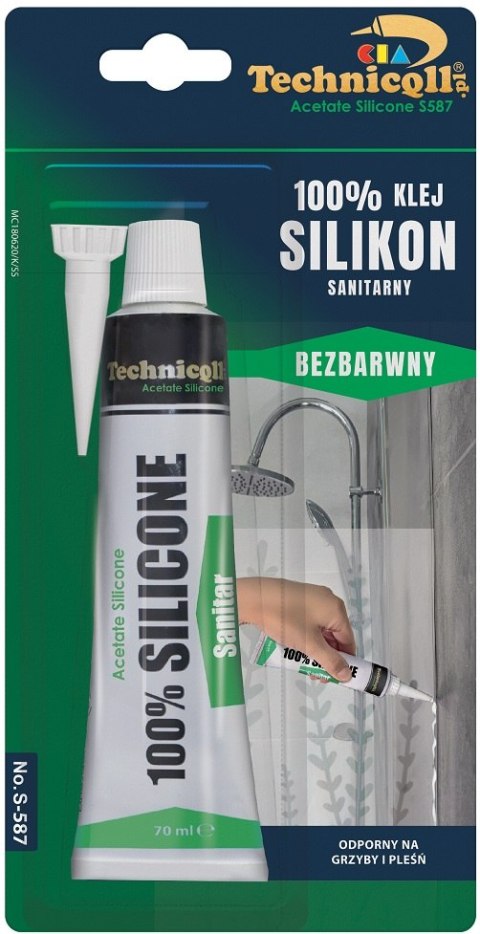 TECHNICQLL SILIKON SANITARNY BEZBARWNY 70ML