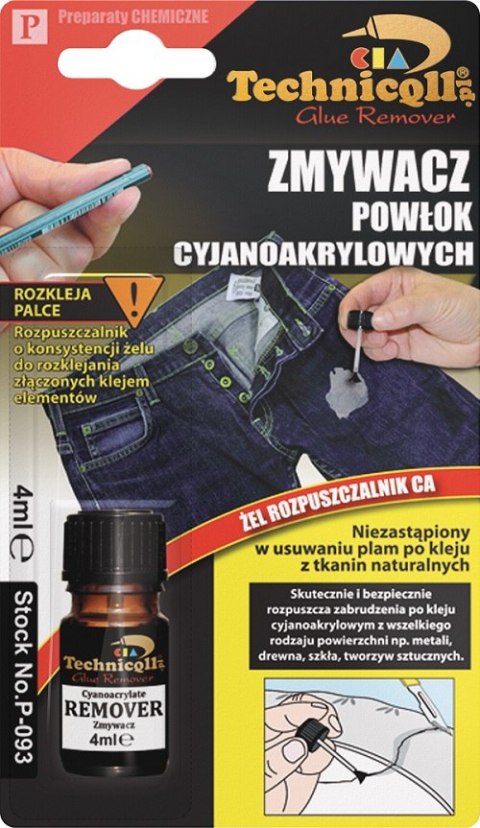 TECHNICQLL ZMYWAK POWŁOK CYJANOAKRYLOWYCH 4ML