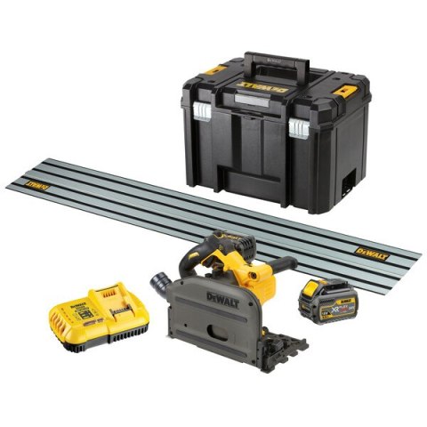 DEWALT ZAGŁĘBIARKA AKUMULATOROWA 54V 165MM 2*6.0AH + SZYNA 1.5M