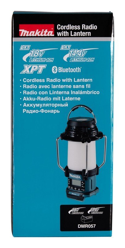 MAKITA ODBIORNIK RADIOWY Z LAMPĄ I LATARKĄ 18V FM BLUETOOTH USB MAKITA ODBIORNIK RADIOWY Z LAMPĄ I LATARKĄ 18V FM BLUETOOTH USB