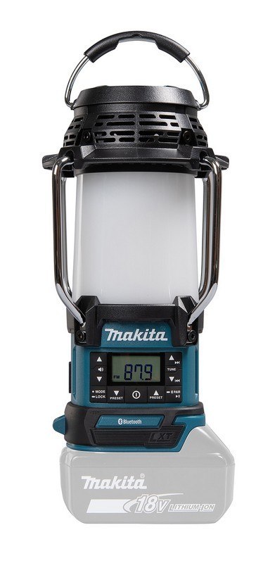 MAKITA ODBIORNIK RADIOWY Z LAMPĄ I LATARKĄ 18V FM BLUETOOTH USB MAKITA ODBIORNIK RADIOWY Z LAMPĄ I LATARKĄ 18V FM BLUETOOTH USB