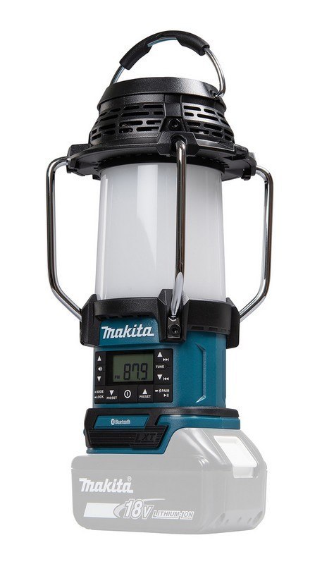 MAKITA ODBIORNIK RADIOWY Z LAMPĄ I LATARKĄ 18V FM BLUETOOTH USB MAKITA ODBIORNIK RADIOWY Z LAMPĄ I LATARKĄ 18V FM BLUETOOTH USB