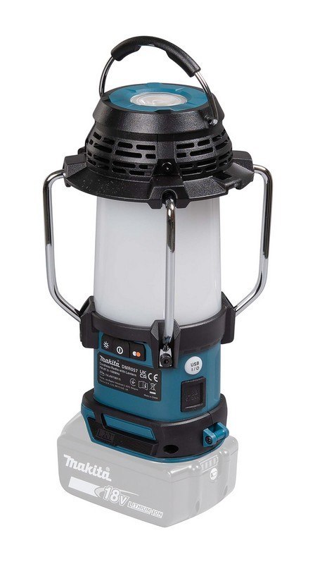MAKITA ODBIORNIK RADIOWY Z LAMPĄ I LATARKĄ 18V FM BLUETOOTH USB MAKITA ODBIORNIK RADIOWY Z LAMPĄ I LATARKĄ 18V FM BLUETOOTH USB