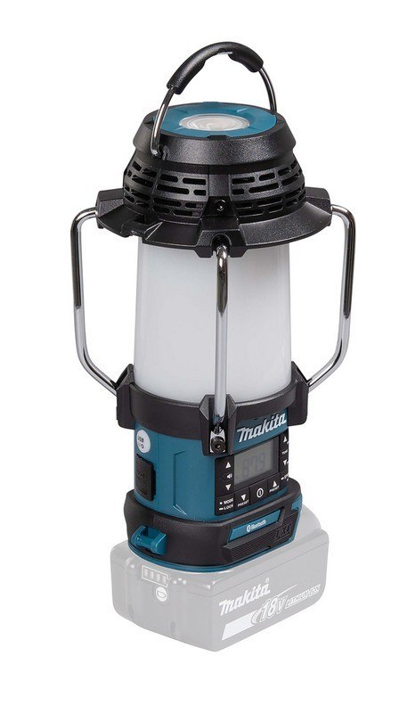 MAKITA ODBIORNIK RADIOWY Z LAMPĄ I LATARKĄ 18V FM BLUETOOTH USB MAKITA ODBIORNIK RADIOWY Z LAMPĄ I LATARKĄ 18V FM BLUETOOTH USB