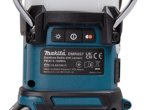 MAKITA ODBIORNIK RADIOWY Z LAMPĄ I LATARKĄ 18V FM BLUETOOTH USB MAKITA ODBIORNIK RADIOWY Z LAMPĄ I LATARKĄ 18V FM BLUETOOTH USB
