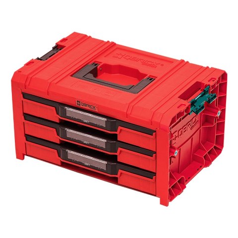 QBRICK SKRZYNKA NARZĘDZIOWA QBRICK PRO DRAWER 3 TOOLBOX 2.0EXP.RED