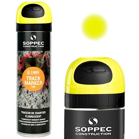 SOPPEC SOPPEC SPRAY GEODEZYJNY TRACK MARKER ŻÓŁTY 500ML