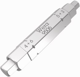 WERA BIT 4W1 9506 SB, NA BLISTRZE, 3,4,5,6 X 37 MM