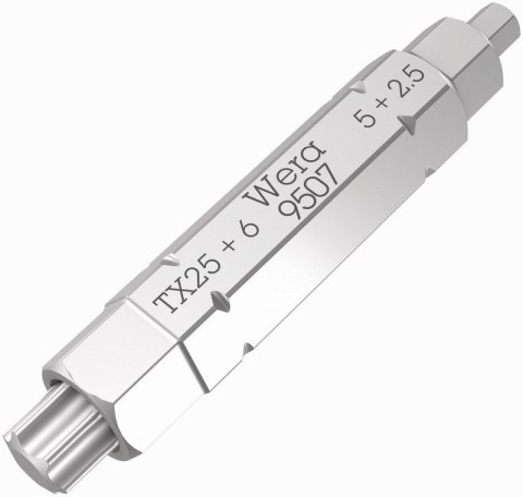 WERA BIT 4W1 9507 SB, NA BLISTRZE, 2.5,5,6,TX25 X 37 MM