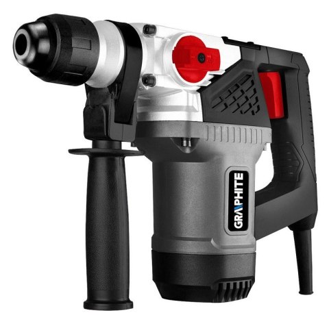 GRAPHITE MŁOT UDAROWY OBROTOWY SDS+ 900W, UDAR 4J WALIZKA GRAPHITE MŁOT UDAROWY OBROTOWY SDS+ 900W, UDAR 4J WALIZKA
