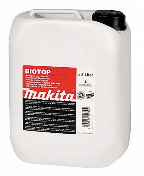 MAKITA OLEJ DO SMAROWANIA ŁAŃCUCHA 5L BIOTOP