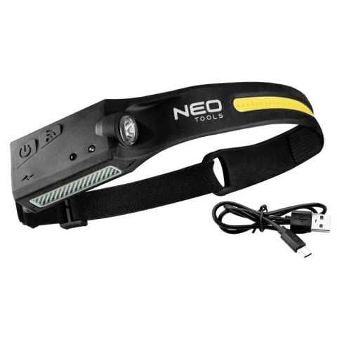 NEO LATARKA CZOŁOWA LED BELT 2W1