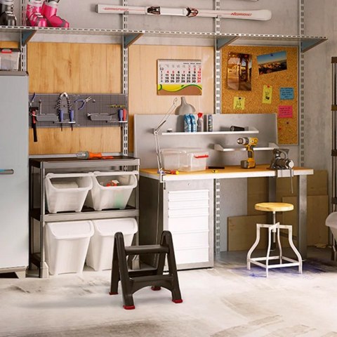 CURVER DRABINA, TABORET SKŁADANY CURVER 1+1 CURVER DRABINA, TABORET SKŁADANY CURVER 1+1