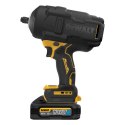 DEWALT AKUMULATOROWY KLUCZ UDAROWY 1/2' XR 18V 2*5.0AH 2373 NM