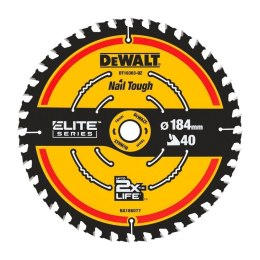 DEWALT PIŁA TARCZOWA DO DREWNA EXTREME 184*16MM 40Z