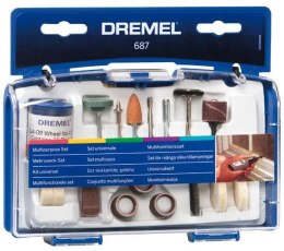 DREMEL ZESTAW AKCESORIÓW UNIWERSALNY 52 EL.