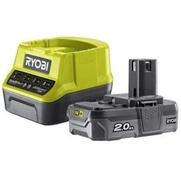 RYOBI AKUMULATOR LI-ION 2.0AH 18V + ŁADOWARKA ONE+ RC18120-120