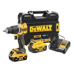 DEWALT WIERTARKO-WKRĘTARKA AKUMULATOROWA UDAR. XR 18V 2*5.0AH TSTAK