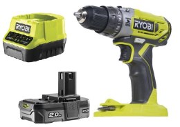 RYOBI AKU. WIERTARKO-WKRĘTARKA UDAR. R18PD2-120B 18V 1*2.0AH ONE+