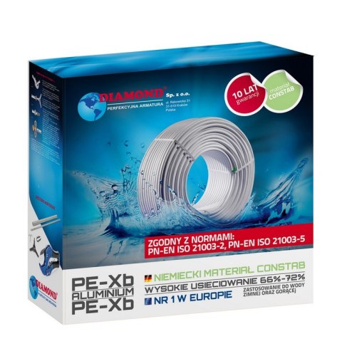 DIAMOND RURA Z TWORZYWA PEX-ALU-PEX 20MM*2MM DIAMOND RURA Z TWORZYWA PEX-ALU-PEX 20MM*2MM