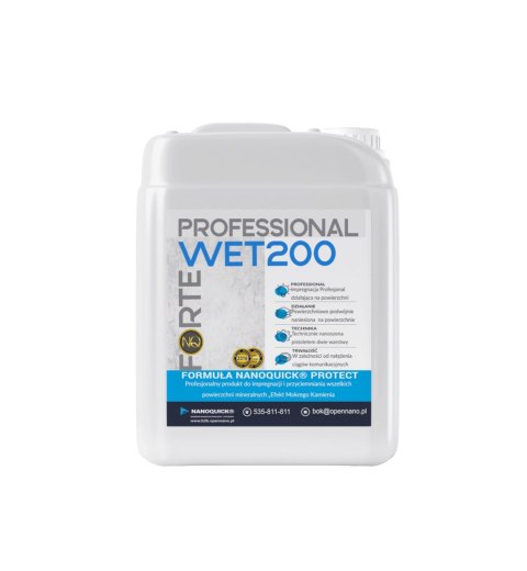 Profesjonalny Efekt Mokrego Kamienia NQ Wet 200-5L