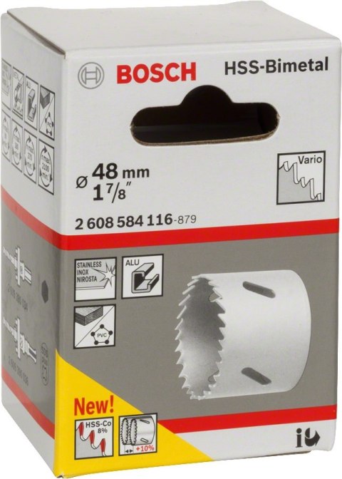 BOSCH PIŁA OTWORNICA BIMETAL 48MM BOSCH PIŁA OTWORNICA BIMETAL 48MM