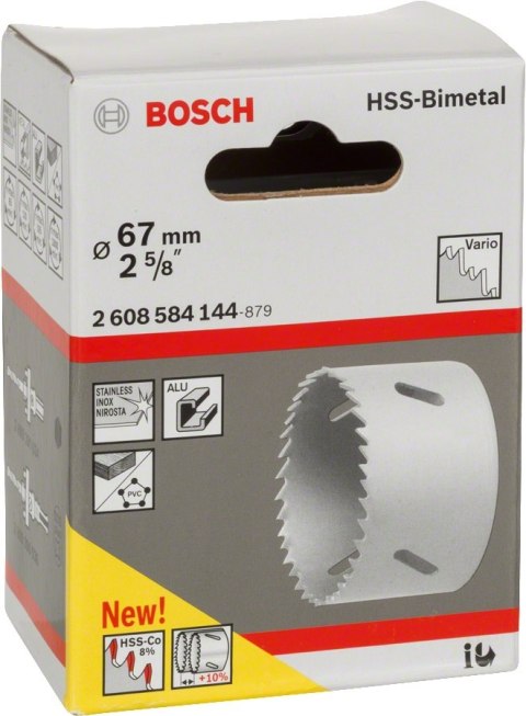 BOSCH PIŁA OTWORNICA BIMETAL 67MM BOSCH PIŁA OTWORNICA BIMETAL 67MM