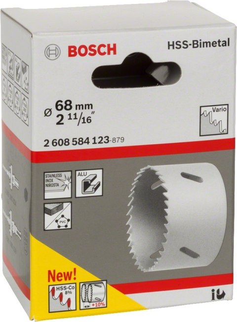 BOSCH PIŁA OTWORNICA BIMETAL 68MM BOSCH PIŁA OTWORNICA BIMETAL 68MM