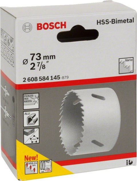 BOSCH PIŁA OTWORNICA BIMETAL 73MM BOSCH PIŁA OTWORNICA BIMETAL 73MM