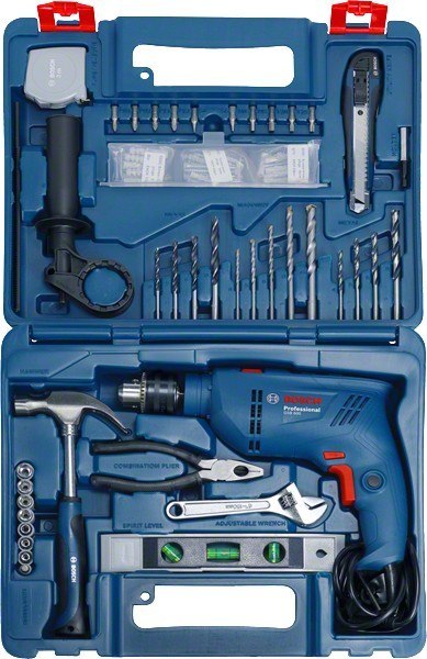 BOSCH WIERTARKA UDAROWA GSB 600 + ACC BOSCH WIERTARKA UDAROWA GSB 600 + ACC