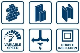 BOSCH WIERTARKA UDAROWA GSB 600 + ACC BOSCH WIERTARKA UDAROWA GSB 600 + ACC