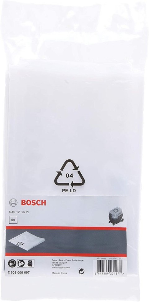 BOSCH WORKI DO GAS 12-25 5PC Z POLIETYLENU (PE) BOSCH WORKI DO GAS 12-25 5PC Z POLIETYLENU (PE)