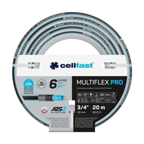 CELL-FAST WĄŻ OGRODOWY MULTIFLEX ATS V 3/4' 20MB